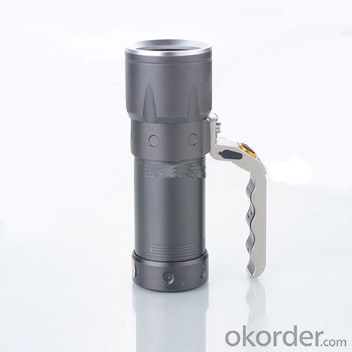 Rechargeable Waterproof Aluminum Powerful CREE LED Flashlight System 1