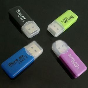 Cool refreshing/reader/TF/Micro SD true USB2.0 at a high speed Multi card reader System 1