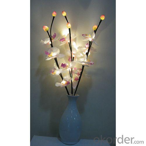 Led Flower Vase Light Battery Operated Christmas Light Decoration Light System 1