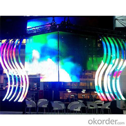 Radiant Linx Series Flexible Led Curtain Display System 1