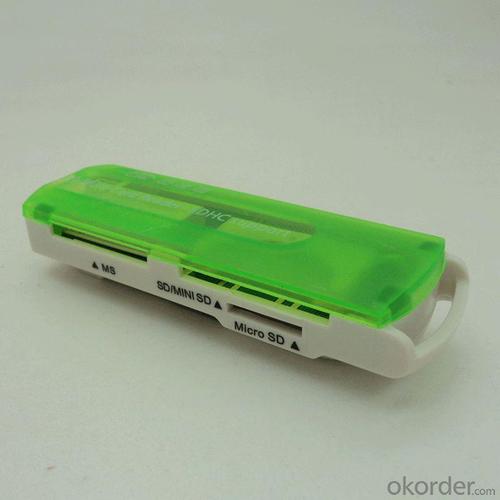 USB2.0 SD mini sd micro sd MS Multifunction USB Card Reader System 1