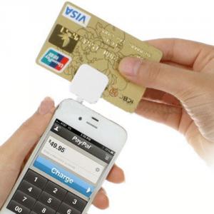 3.5mm Credit Cards Magnetic Reader Mobile Track 2 without Encryption Supply SDK for iOS and Android