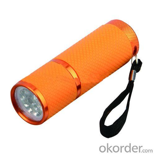 Hot Sales Colorful 9 Led Flashlight With Holster System 1