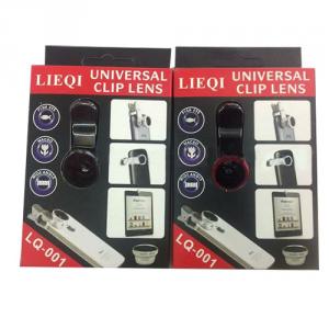 3In1 Fisheye Lens + Micro Lens + Wide Angle Kit Universal 3-In-1 Clip Lens For Iphone/Samsung/Htc