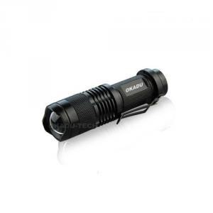 Super Bright Rechargeable Mini Zoom CREE Flashlight