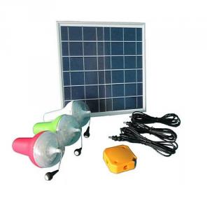 Solar Home System Solar Lighitng System Portable Lamps 10W 5V With Remote Control And Mobile Phone Charge System 1