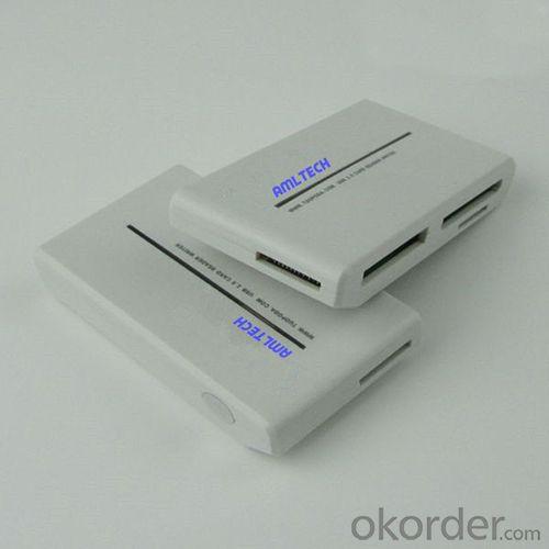 All in one USB2.0 MS/ M2/ SD / TF/ Micro SD memory card reader with exclusive patent protection System 1