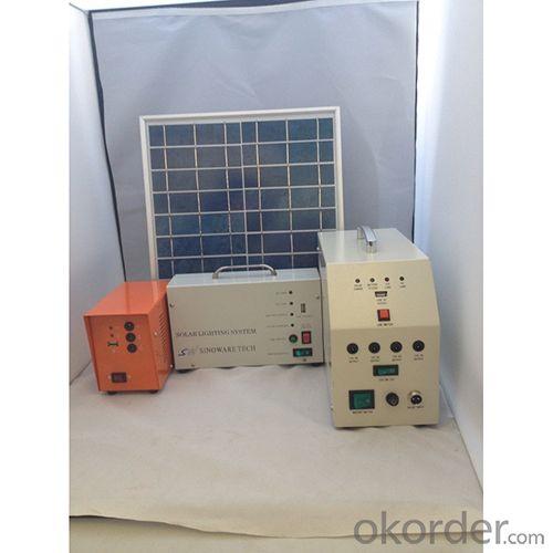 Solar Light Yard 30W 18V Solar Panel 17A Battery Solar System - China Manufacture Newest System 1