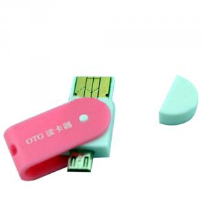 Delicate smartphone mall OTG micro USB card reader System 1