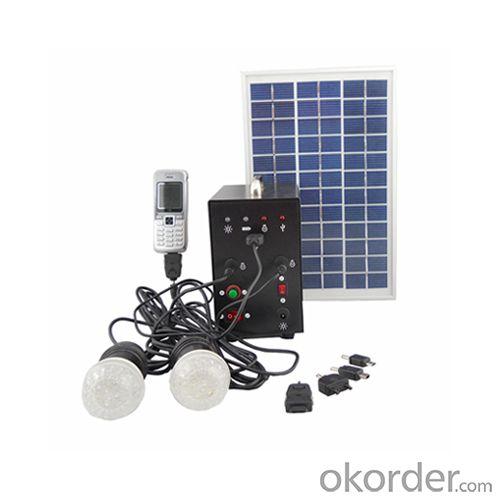 China Best 5W 9V Solar Panel 4.5A Battery Solar System With Mobile Charge Cell Phone Charger