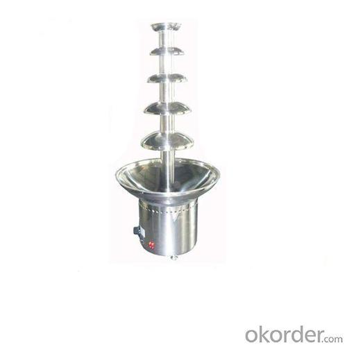 Five Layers Stainless Steel Commerical Chocolate Fountain System 1