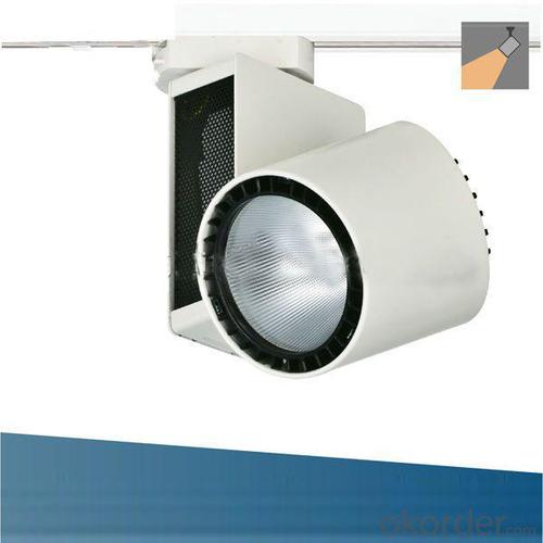 Convectional Design 30W High Lumen Bridgelux Cob Led Track Lighting System 1