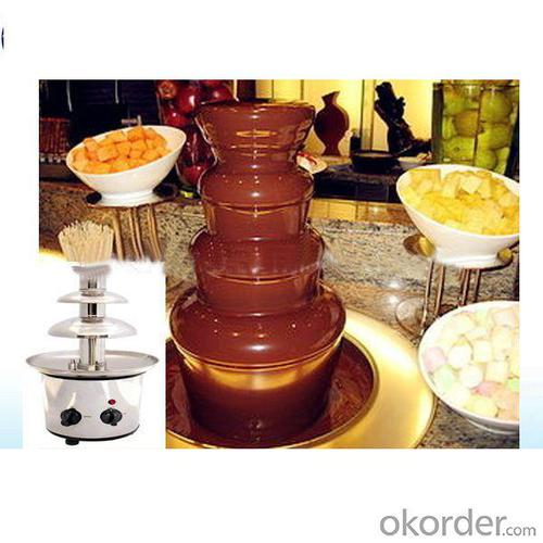 Wedding Champagne Low Price Stainless Steel Chocolate Fountain Machine System 1