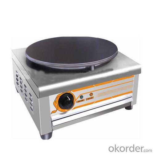 Single Plate Crepe Maker Silver Color System 1