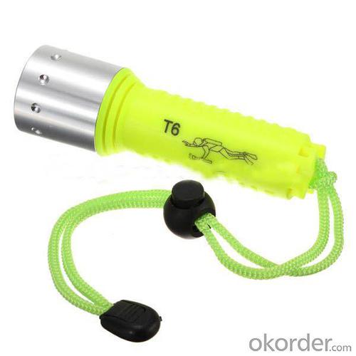 Cree XML T6 LED Waterproof diving flashlight 1600Lumens Underwater 30m LED Torch System 1