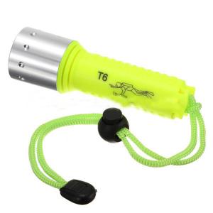 Cree XML T6 LED Waterproof diving flashlight 1600Lumens Underwater 30m LED Torch