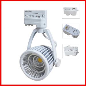 Newest Sharp Chip 2Pin/3Pin/4Pin Cob Led Track Light,30W Dimmable Led Track Light