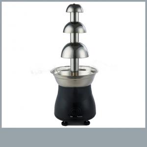 Commercial Chocolate Fountain With 3 Layers And Pp Plastic Base Chocolate Printing Coating Machines (Sunrry Sy-Cl3C)