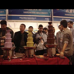 Stainless Steel 5 Tier 50Cm Chocolate Fountain/Industrial Chocolate Fountain System 1