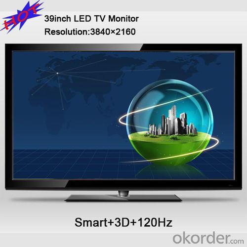 New 3840*2160 120Hz Android 4.2 39Inch 4K*2K 3D Smart Tv Monitor System 1