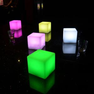 10X10X10Cm Wireless Decorative Multi Color Changing Rechargeable Led Table Lamps
