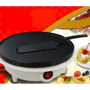 Crepe Maker with Nylon Spatula and Wooden T-stick System 1