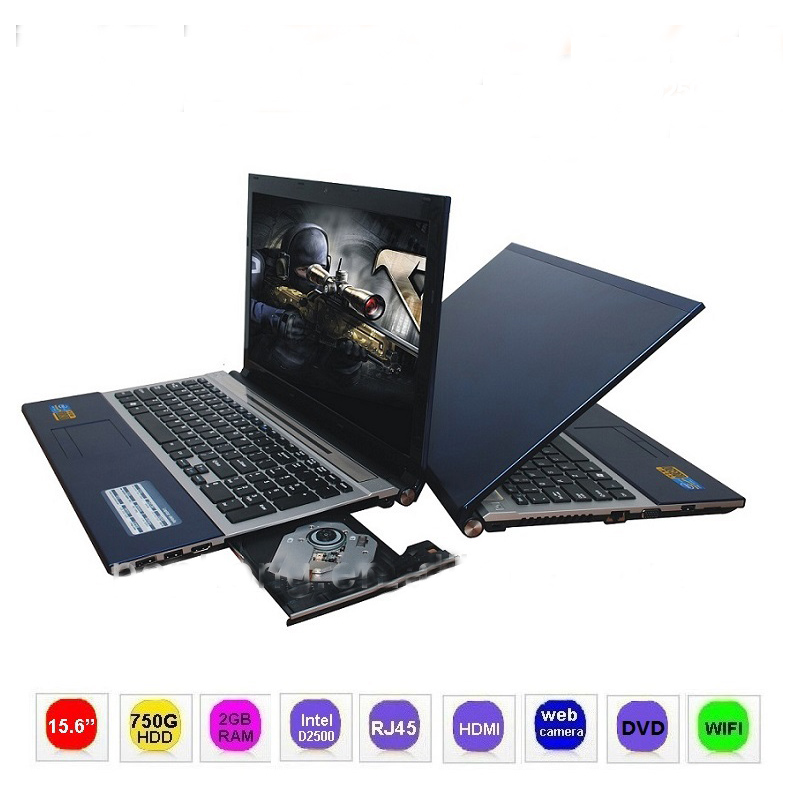 15 6 Inch Windows 7 Laptop Computer With Dvd Player 2g Ram 1tb Hdd Intel Atom Processor D2500 1 86ghz 4400mah Real Time Quotes Last Sale Prices Okorder Com