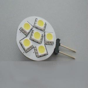 1W G4 SMD LED Light With 6 Pcs Taiwan SMD5050 LED Chip System 1