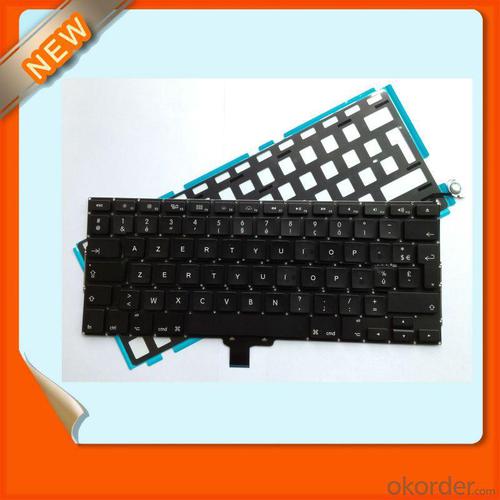 New French France Layout Keyboard With Backlight For Macbook Pro Unibody 13&Quot; A1278 Mb990 Mc374 2009 2010 2011 Year Laptop System 1