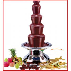 Stainless Steel 5-Tier Chocolate Fountain System 1