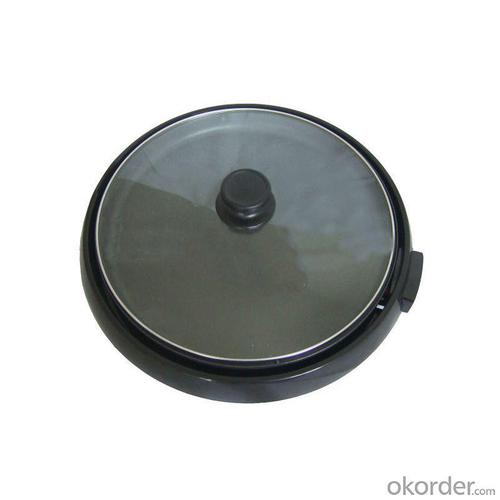 Round Hotplate with Temperature Control Knob System 1