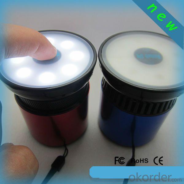 Portable Super Bass Wireless Mini Bluetooth Speaker With Led Light