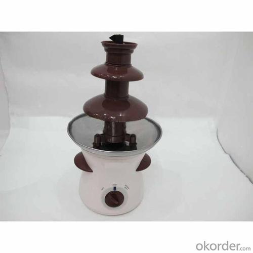 Multi-Layer Chocolate Fountain With Auger Style-No Pump System 1