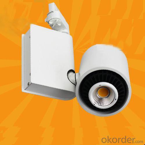 High Power 60 Degree Rotable Commercial Led Cob Track Light Led System 1