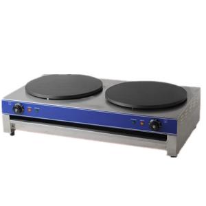 Gas Crepe Maker Machine Rotating Double Heads