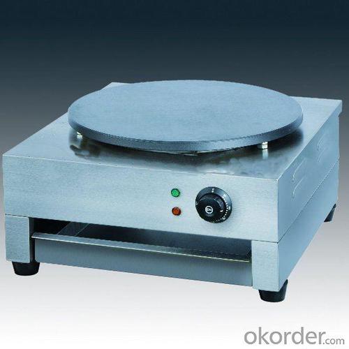 Electric Crepe Maker with Circular Burner Hot Plate System 1