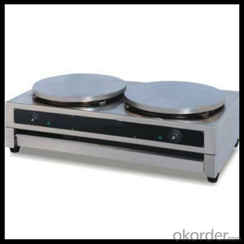 Stainless Steel Crepe Maker with Drawer Support OEM System 1