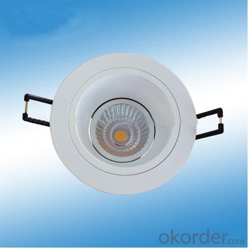 7W,9W Dimmable COB Decorative Ceiling Recessed Light Fitting