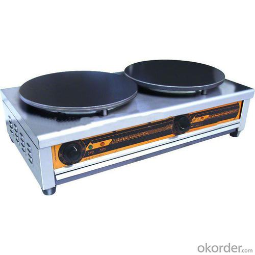 Electric Crepe Maker Double Heads 86*46*24cm System 1