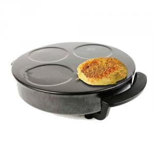 Die-cast Aluminum Crepe Maker with Cool-touch Handles