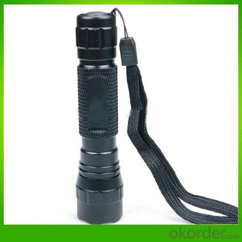 New Products!WF-501B Waterproof 5-Mode Cree XM-L T6 blue LED Flashlight Torch(1000 LM, 1x18650) System 1