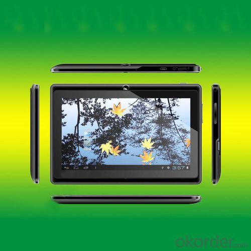 China Model 512Mb/4Gb 7 Inch Allwinner A13 Q88 Tablet Pc System 1