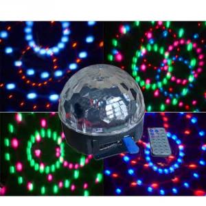 Multi Color Magic Led Ball Light Mp3,Radio,Bluetooth,Remote Control,Usb Port Cheap