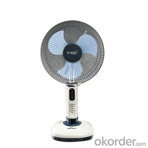 Solar Rechargeable Fan with LED System 1