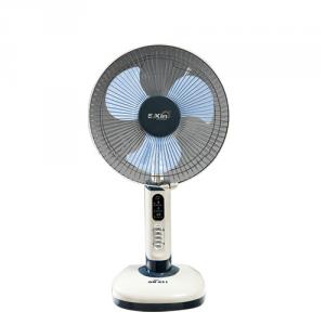 Solar Rechargeable Fan with LED