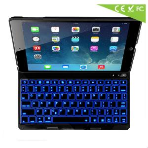 For Apple Ipad Air/ Ipad 5 Backlit Keyboard Case Illuminated Keyboard Ultrathin Cover Stand Bluetooth Keyboard