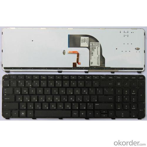 Hot Sell Brand New Ru Version,Black Notebook Keyboard,Laptop Keyboard Hp Dv7-7000 With Frame System 1
