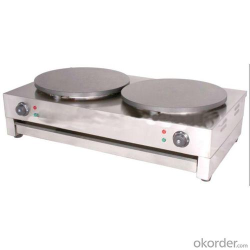 Electric Crepe Maker with Nonstick Surface System 1