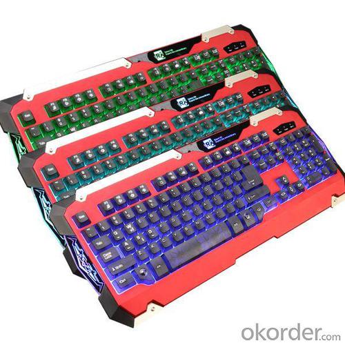 R8 Latest Backlit Mechanical Keyboard,Led Gaming Keyboard System 1