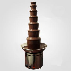 Chocolazi Ant-8130 Auger 7 Tiers 304 Stainless Steel Commercial Wholesale Commercial 7 Tier Chocolate Fountain System 1